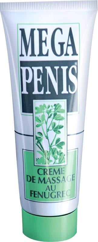 Mega Penis | Crème érectile au fenugrec | Pour améliorer l'érection