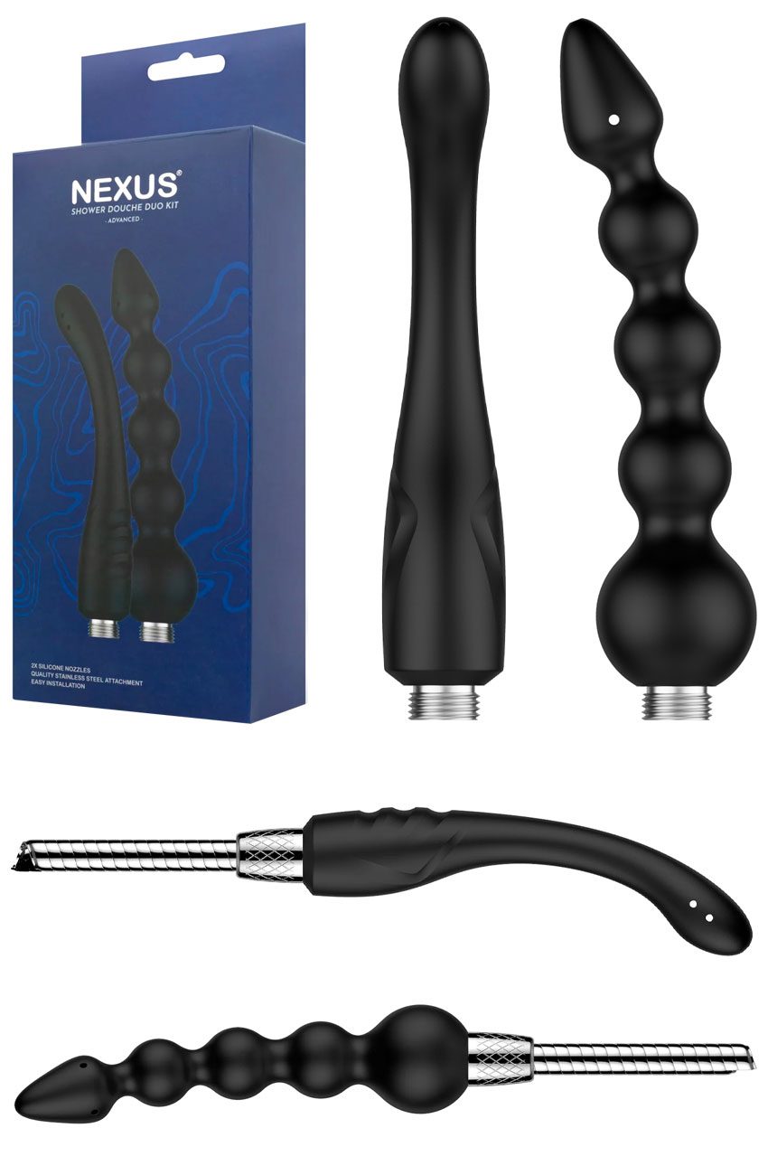 Nexus Shower Douche Duo Advanced | 2 embouts pour douche anale