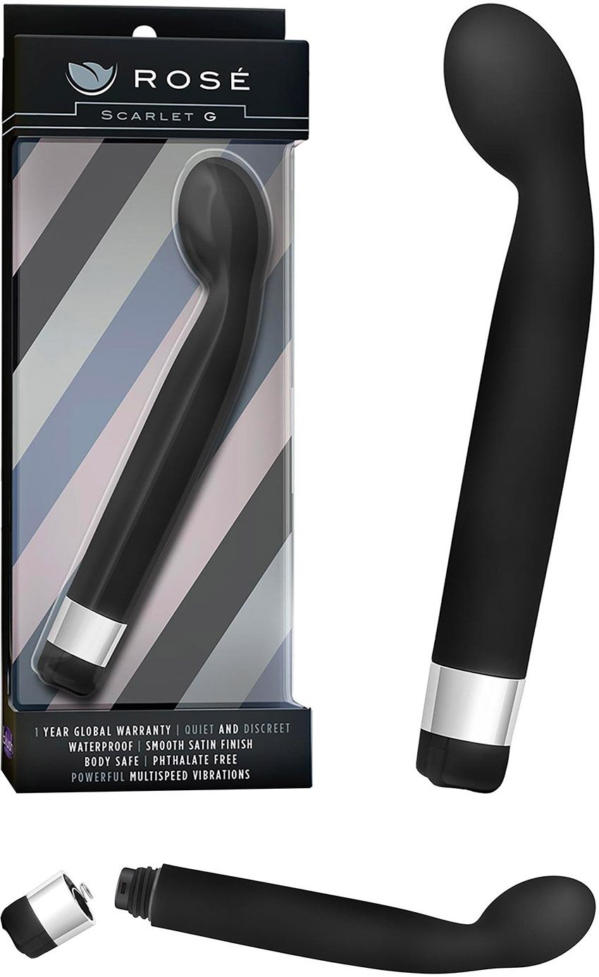 Rosé Scarlet G | Vibromasseur idéal pour stimuler le point G