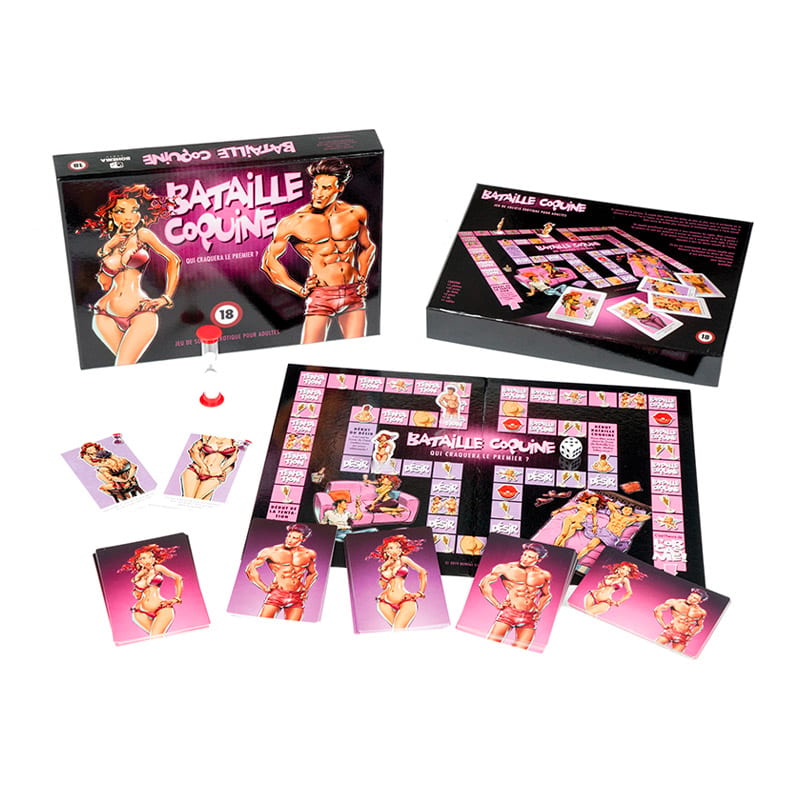 Bataille Coquine | Erotisches Spiel für Paare | Französisch