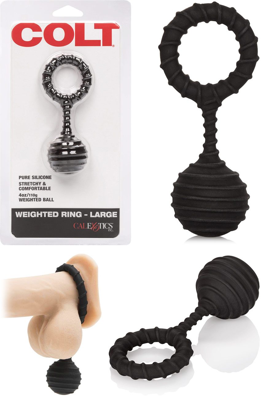 COLT Weighted Ring | Silikonpenisring mit einem Gewicht von 110 g.