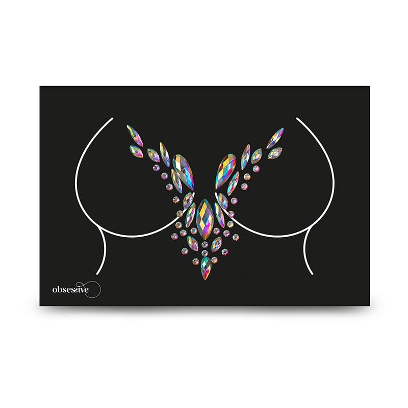 Obsessive 2894 | Selbstklebender Schmuck für die Brüste