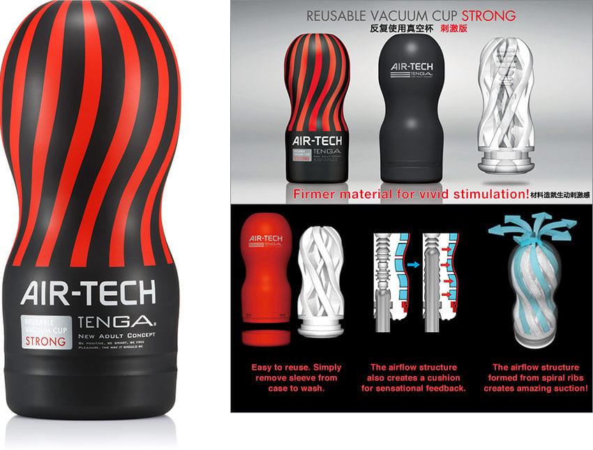 Tenga AIR-TECH - Masturbateur réutilisable - Envoi discret
