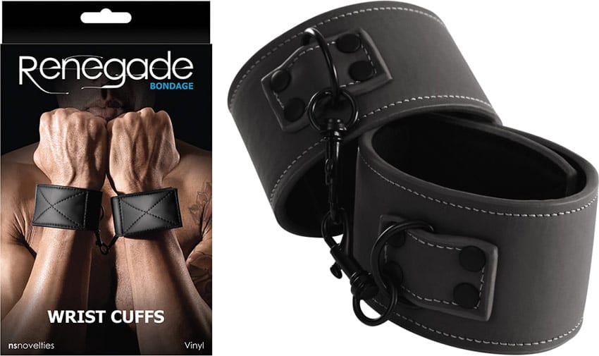 Renegade Bondage menottes | Livraison discrète en 24h