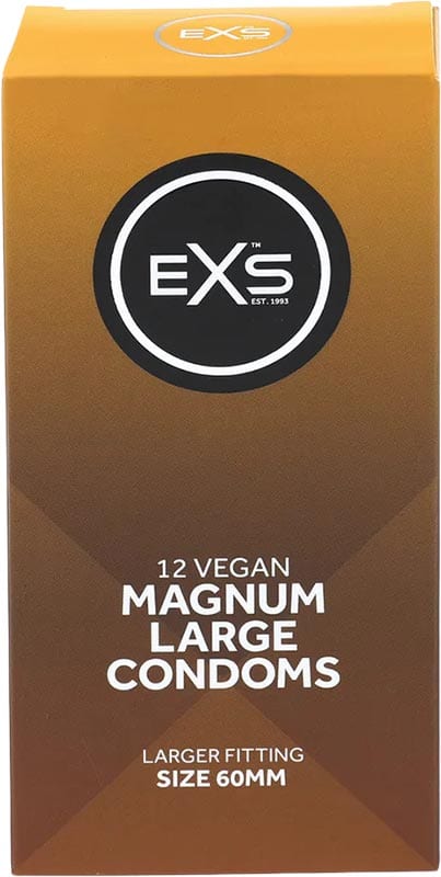 EXS Magnum | Préservatifs grande taille 60mm | 12x