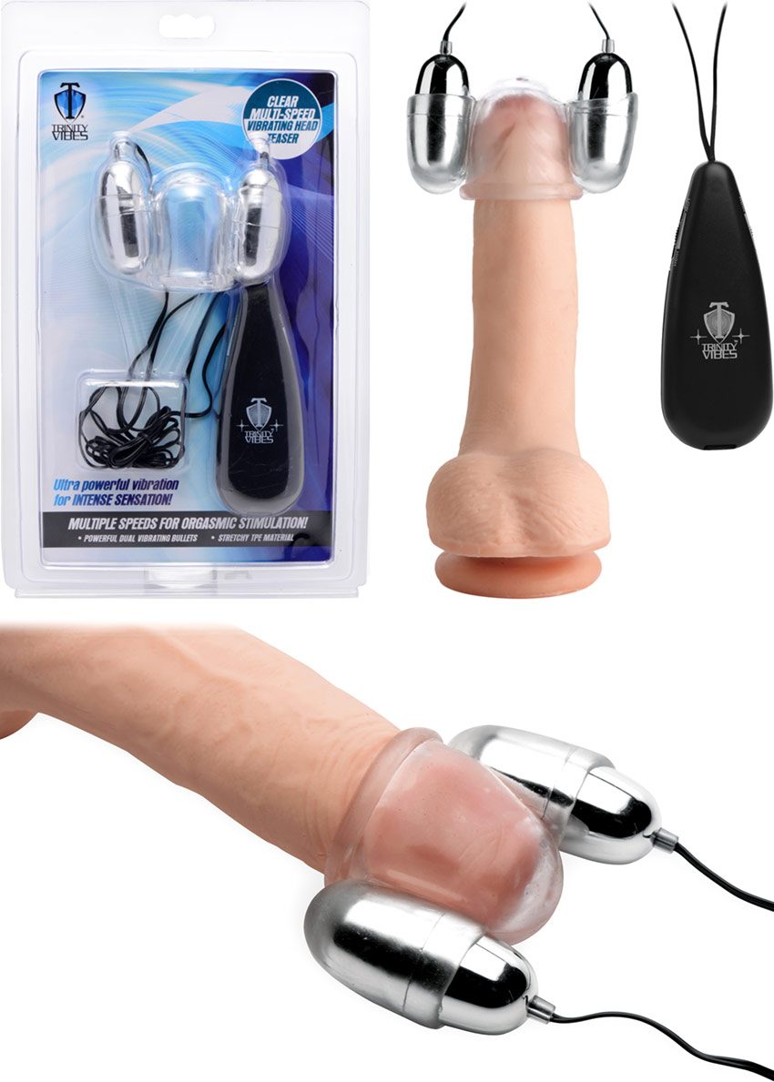 Trinity Vibes | Stimulateur de gland vibrant avec télécommande