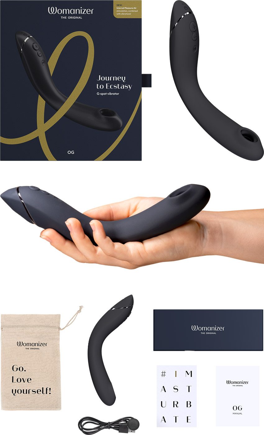 Womanizer OG | Der Vibrator stimuliert den G-Punkt durch Druckwellen
