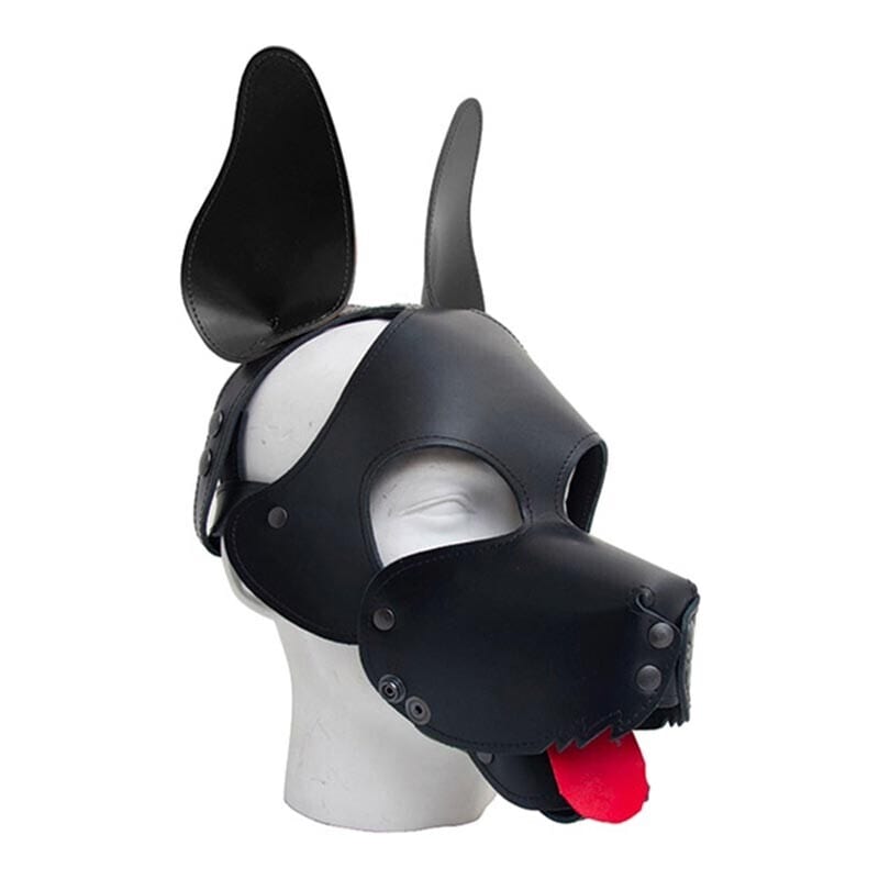 Mister B Shaggy Dog Hood | Masque de chien bondage avec muselière