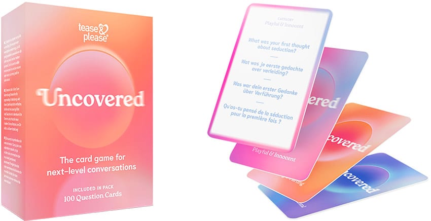 Tease & Please Uncovered | Erotisches Kartenspiel | 100 Karten