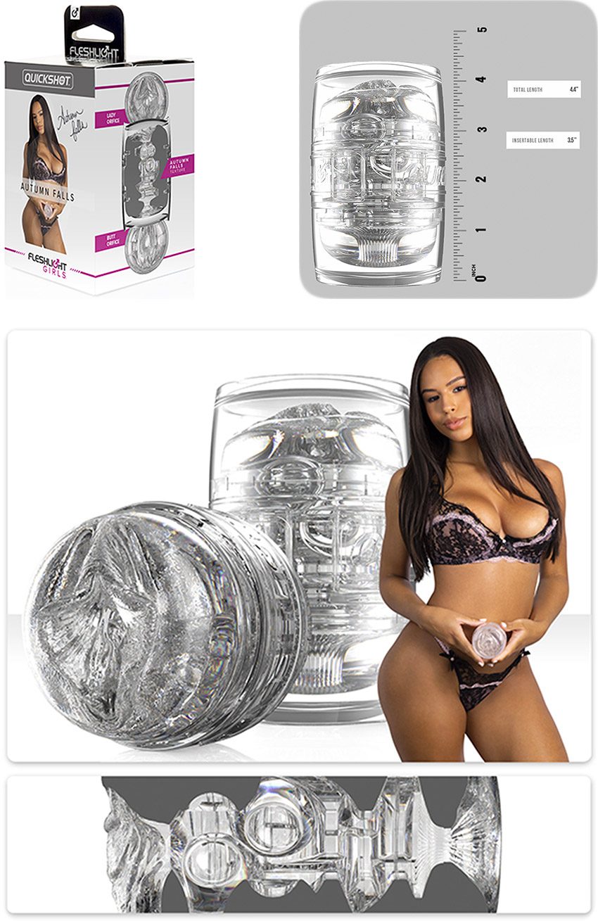 Fleshlight QuickShot Autumn Falls | Masturbateur | Vagin + Anus