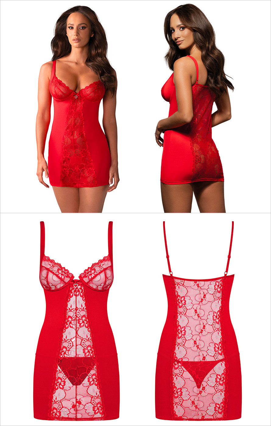 Obsessive Heartina | Nuisette emplie de romantisme