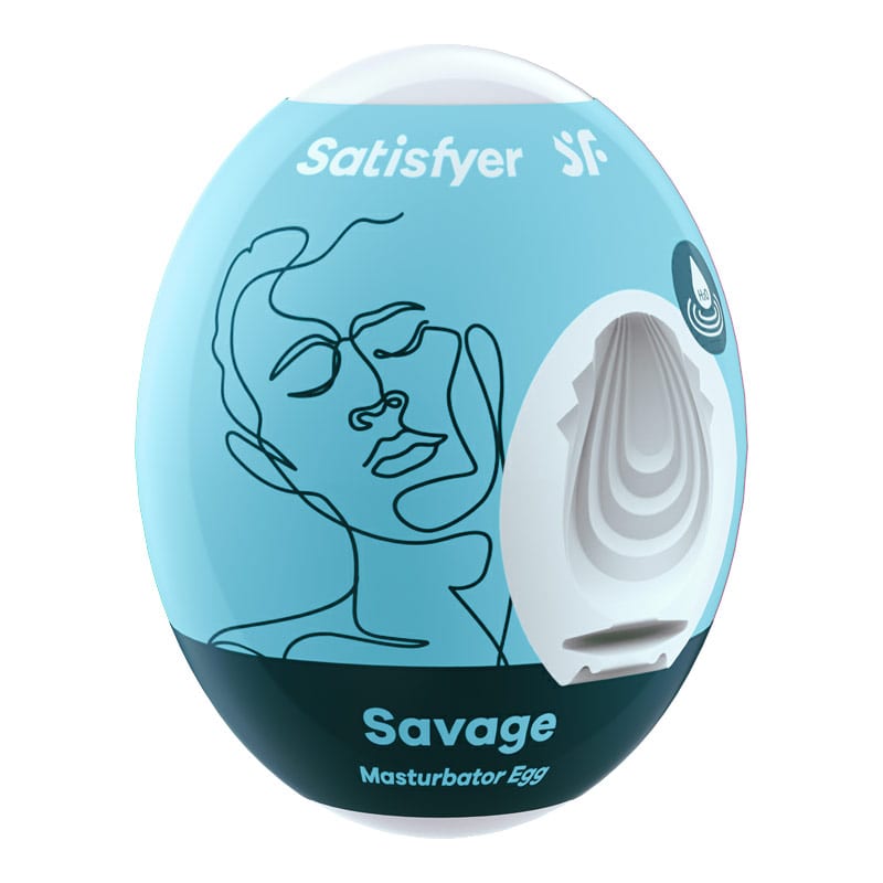 Satisfyer Egg | Petit masturbateur pour homme à usage unique | Savage