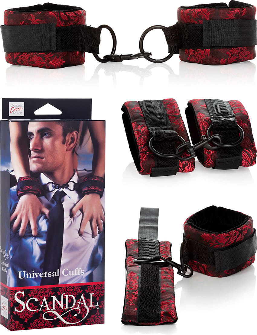 CalExotics Scandal Universal Cuffs | Verstellbare Handschellen | BDSM