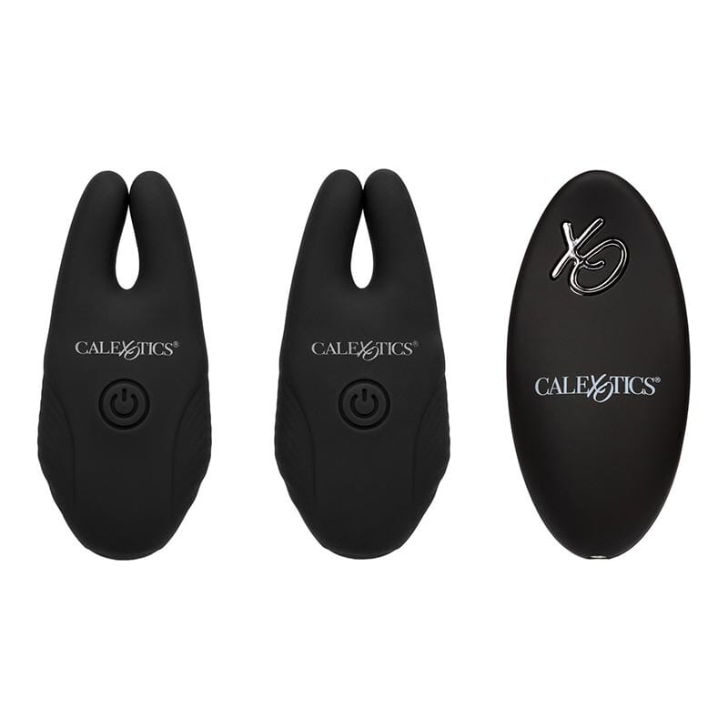 CalExotics Remote Nipple Clamps | Vibrierende Nippelklemmen