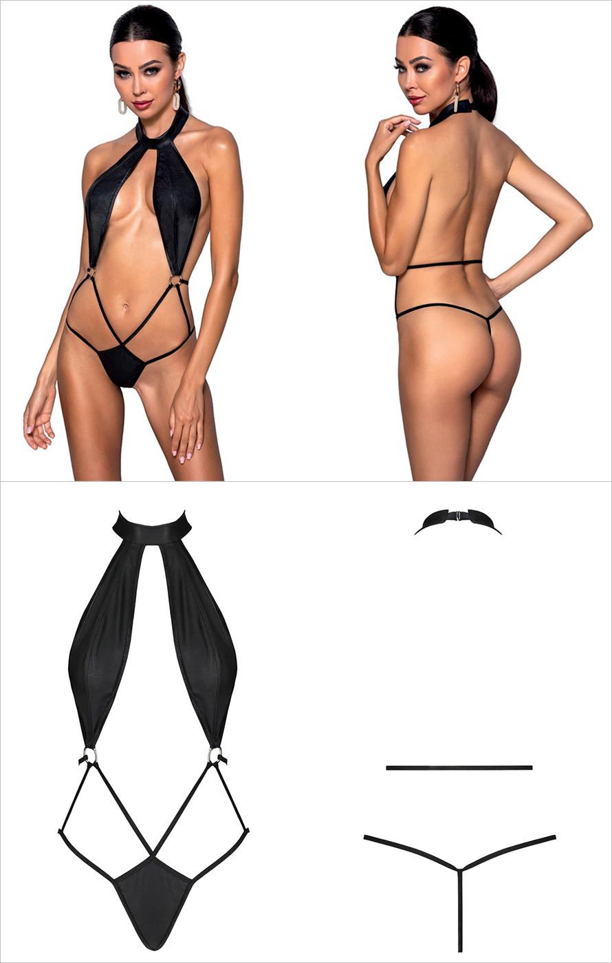 Passion Jannies Stringbody - Schwarz