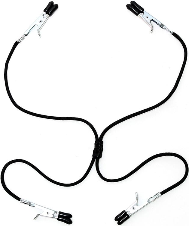 Rimba | Pinces à seins et à lèvres vaginales avec lanières élastiques