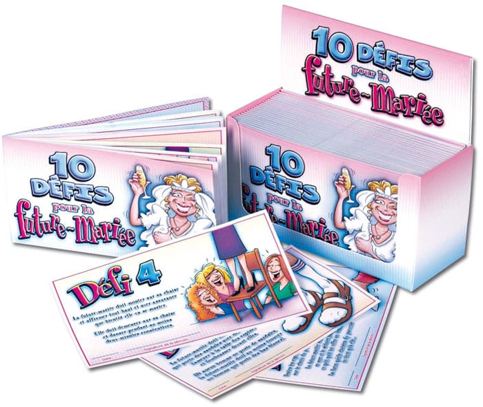 Coupons 10 défis pour la future-mariée (Französisch)