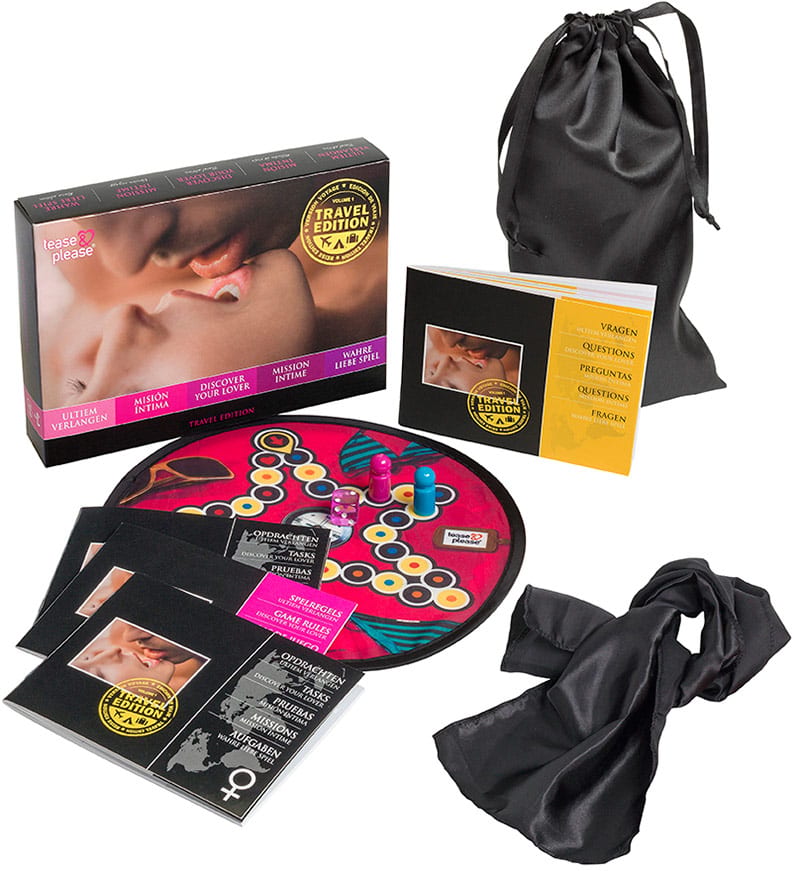 Tease&Please Mission Intime |Jeu érotique multilingue | Version voyage