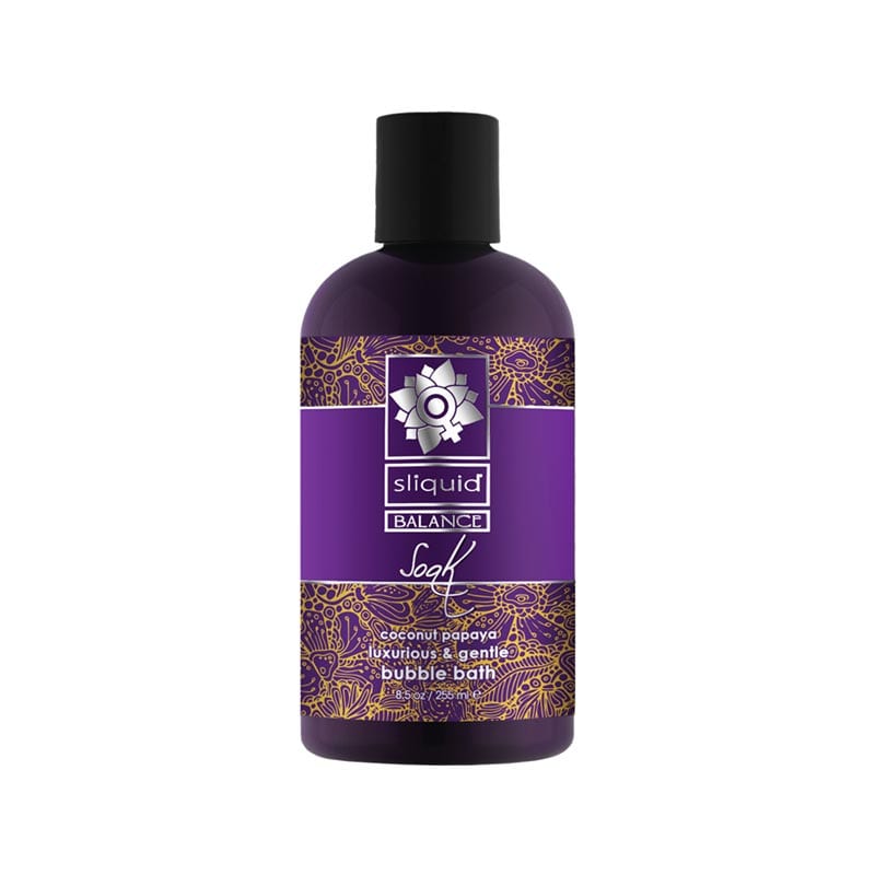 Sliquid Balance Soak Coconut Papaya | Schaumbläschen Vegan für das Bad