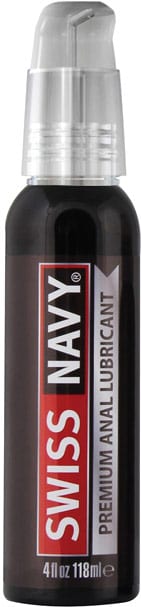 Swiss Navy Premium Anal | Lubrifiant anal à base de silicone | 118 ml
