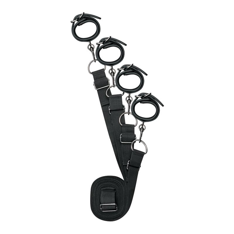 EasyToys | BDSM-Bettfessel-Set | Schwarz