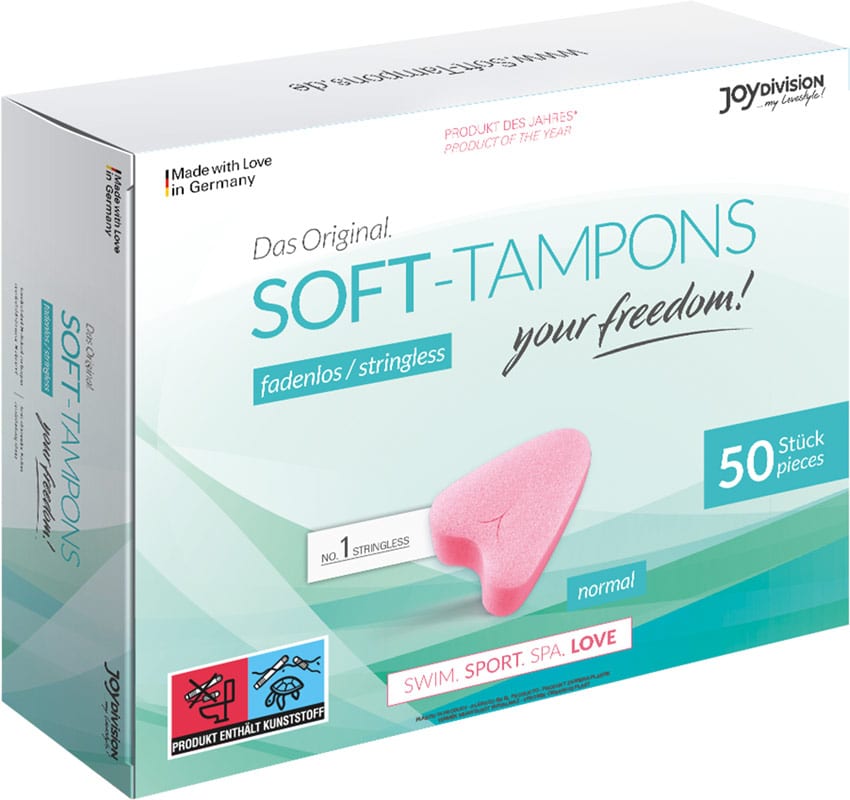 JoyDivision Soft Tampons | Normal | 50 pièces
