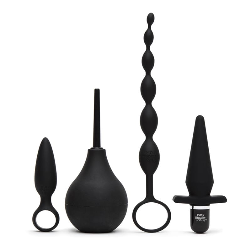 Fifty Shades of Grey Take it Slow | Pack comprenant 4 sextoys anaux