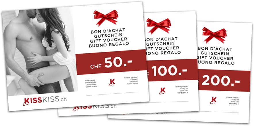 Bon cadeau KissKiss | CHF 50.-