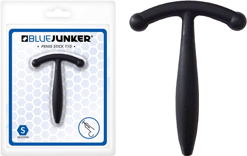 Blue Junker T10 | Plug urétral en silicone avec diamètre progressif