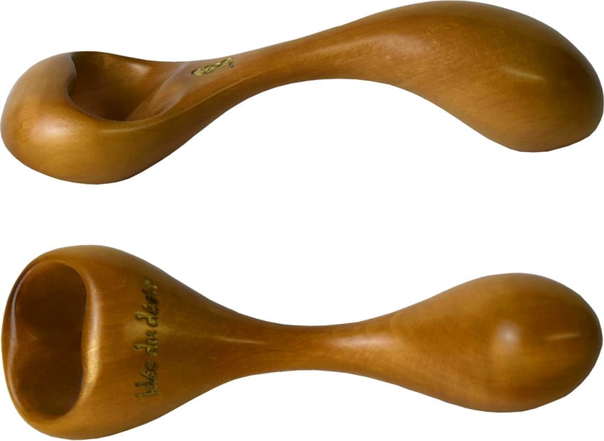 Idée du Désir Orchidée Skin | Sextoy en bois de poirier