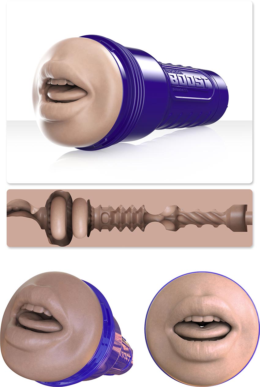 Fleshlight Boost | Texture Blow | Masturbateur pour homme