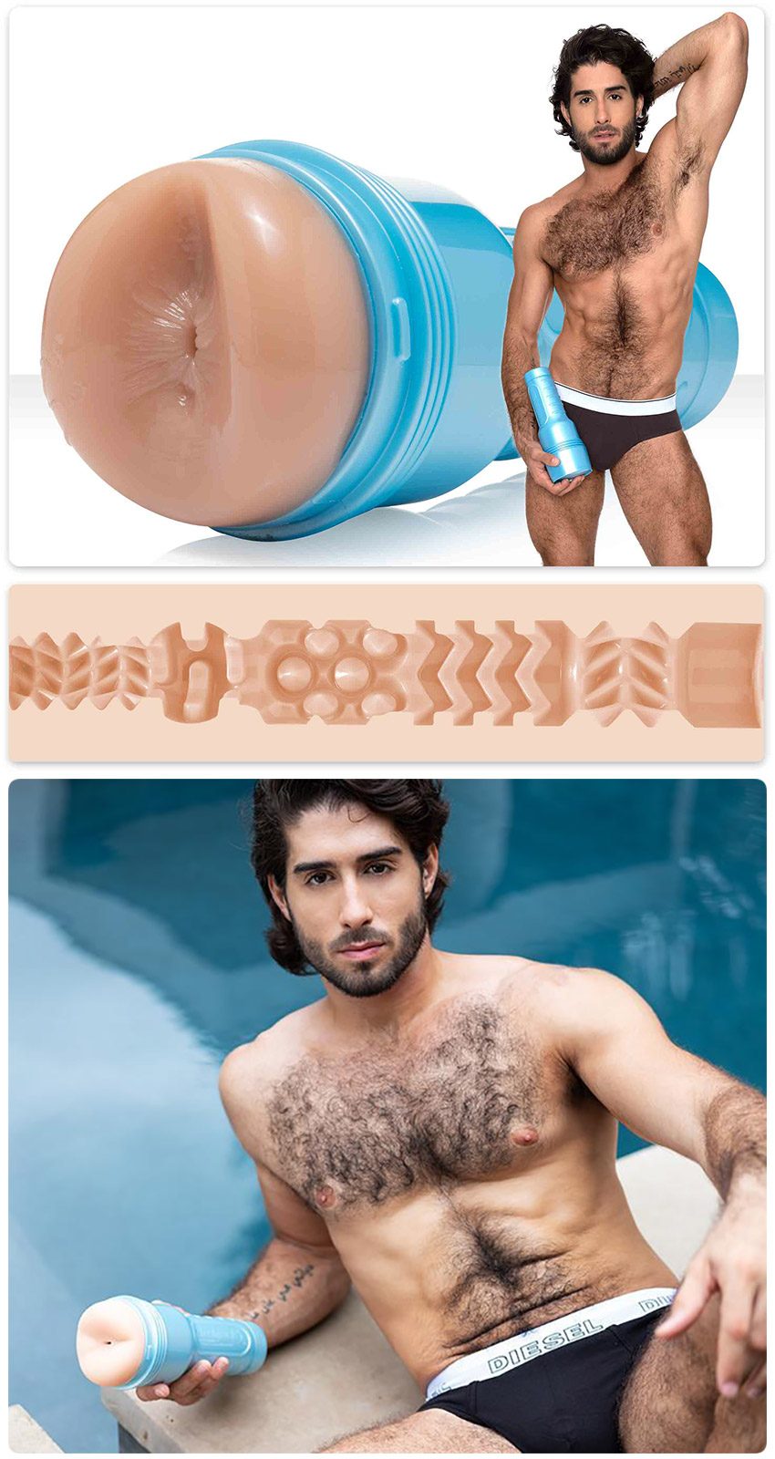 Fleshjack Diego Sans Sex Machine| Anal Masturbator