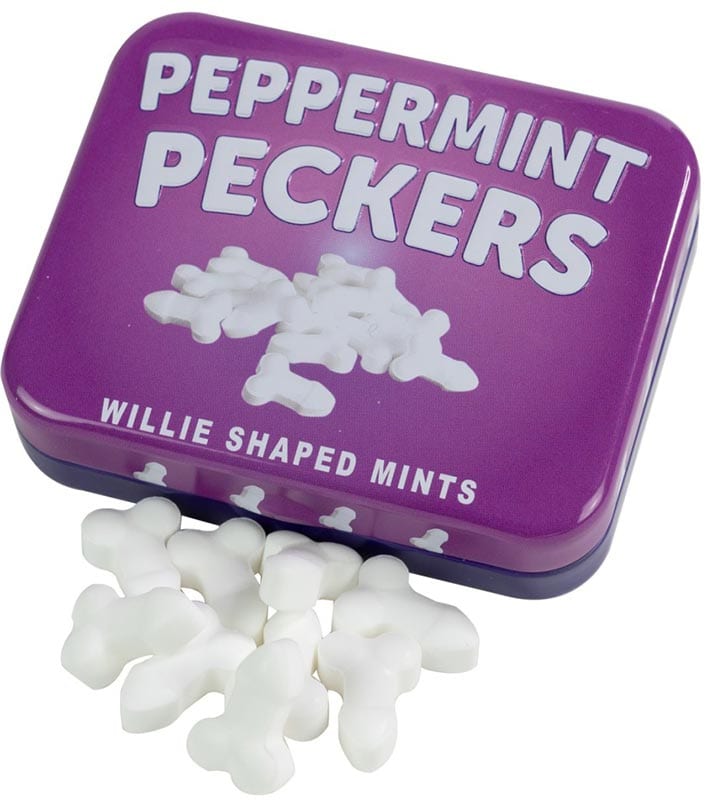 Peppermint Peckers | Bonbons en forme de pénis et au goût menthe