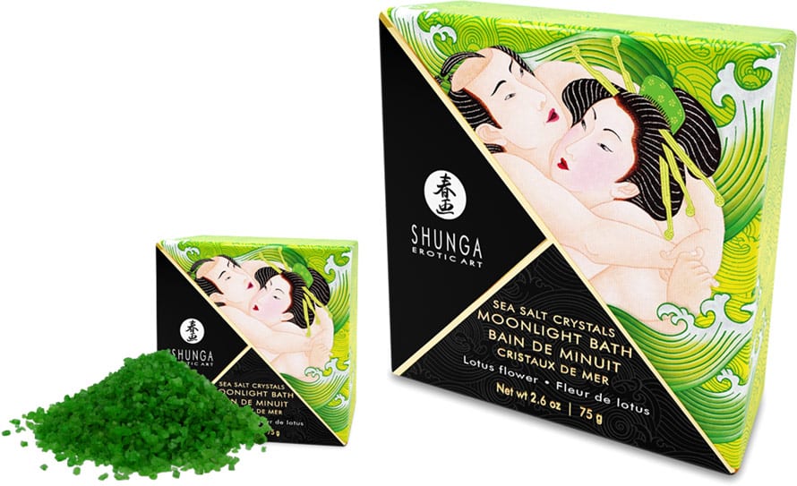 Shunga Moonlight Bath | Schäumendes Badesalz | Lotus Flower
