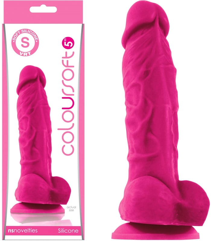 NS Novelties Colours Soft | Realistischer Dildo | Mittelgross | Rosa