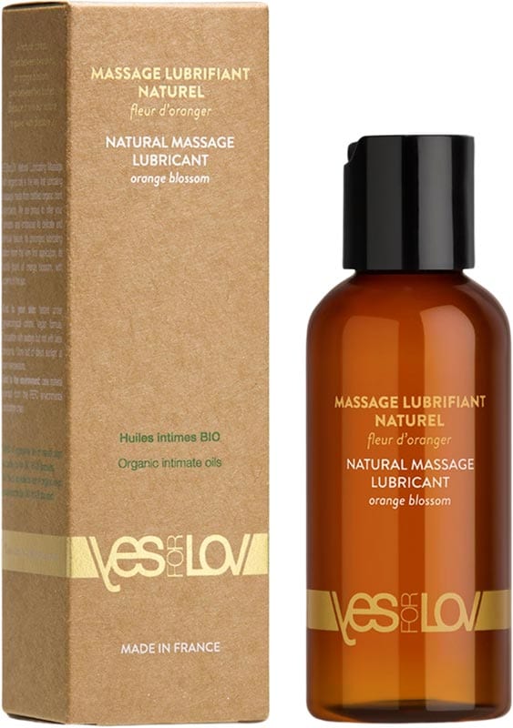 YESforLOV Massage Lubrifiant Naturel | Lubrifiant et huile de massage