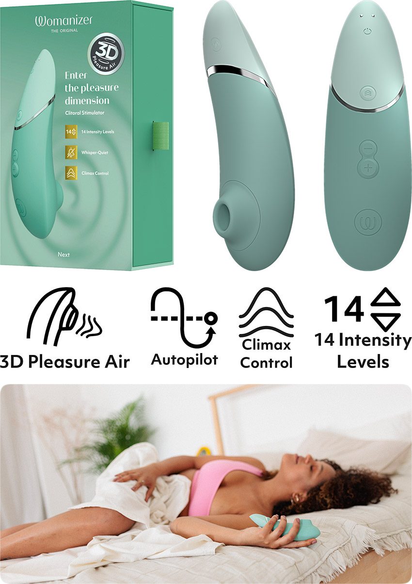 Womanizer Next | Le meilleur stimulateur de clitoris de 2024