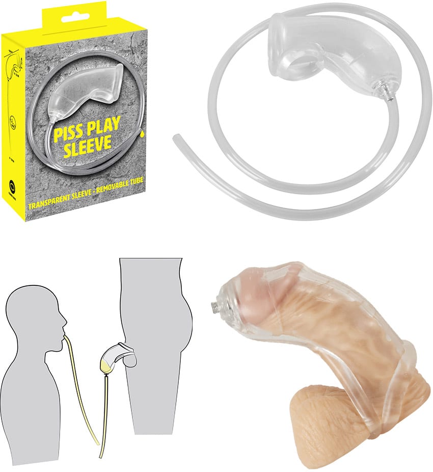You2Toys Piss Play Sleeve | Penishülle ideal für Urinspiele
