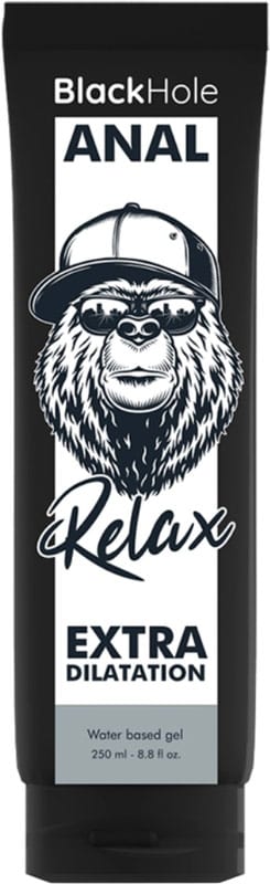 Lubrifiant Relax Black Hole 250ml - KissKiss