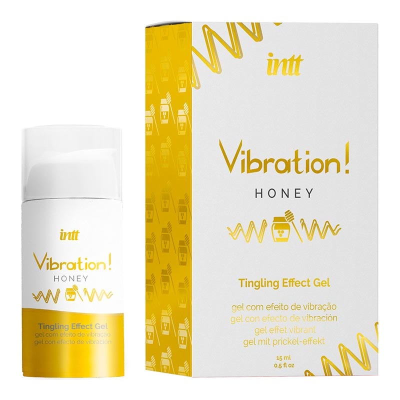 Intt Vibration! Honey | Gel pour amplifier les orgasmes | 15 ml