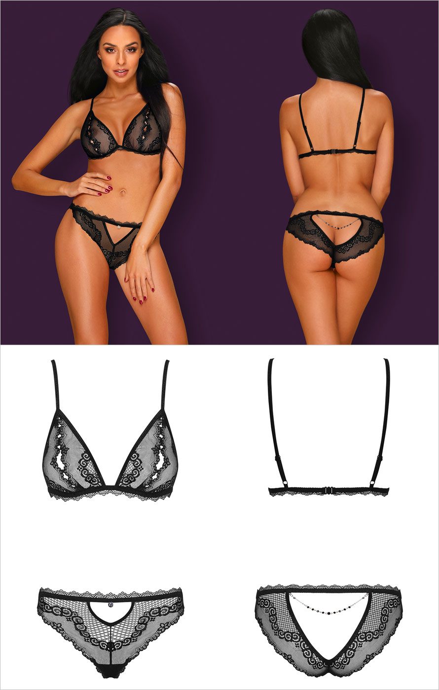 Obsessive Millagro | 2-teiliges sexy Set | BH & String