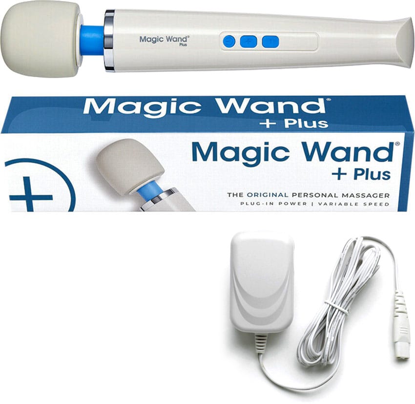 Magic Wand + Plus Massager | Vibromasseur baguette | Version originale