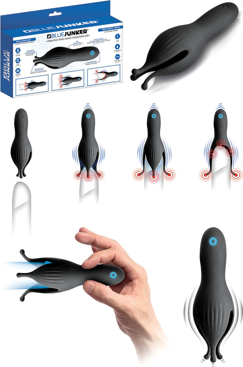Stimulateur de Gland Blue Junker – KissKiss