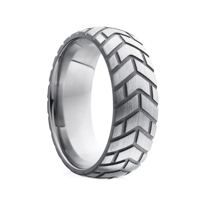 Black Label DoNut | Reifenförmiger Penisring aus Metall | 45 mm
