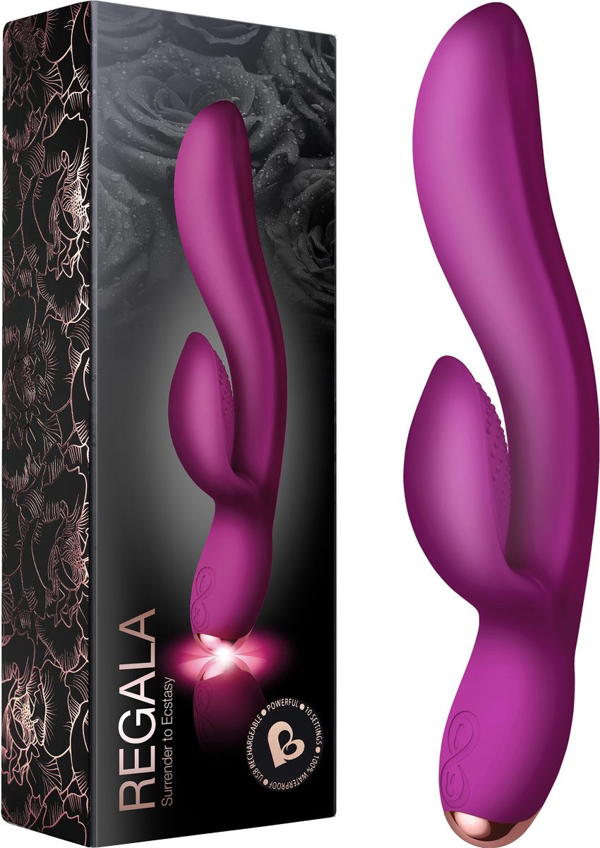 Rocks-Off Regala | Vibromasseur rabbit étanche | Point G et clitoris