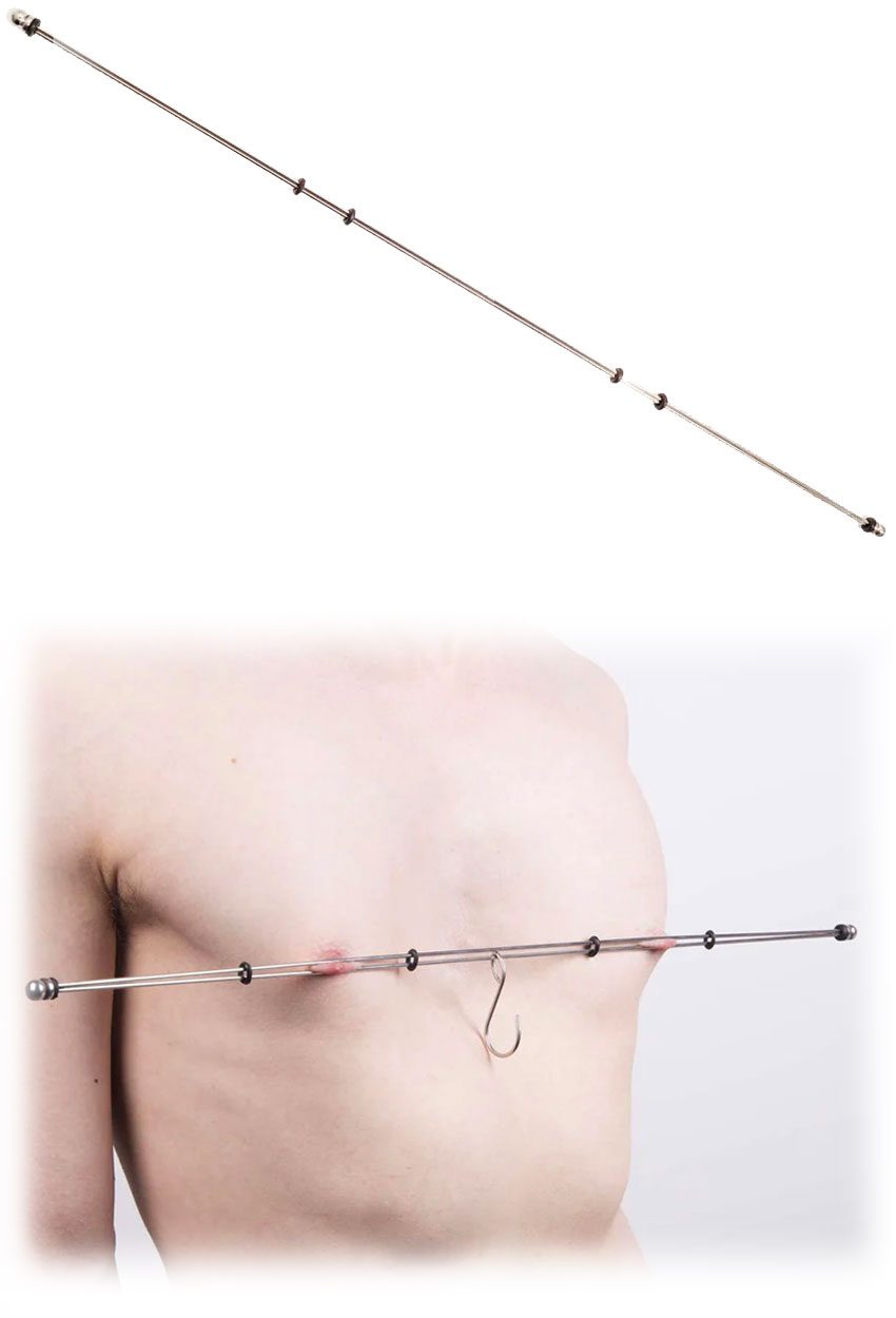 Black Label Thai Pain Sticks | BDSM-Zange aus rostfreiem Stahl