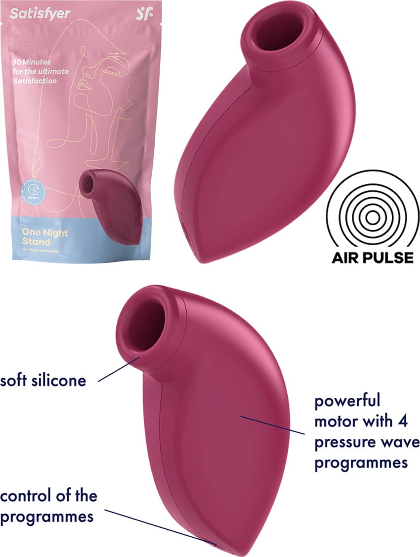 Testeur Satisfyer | Satisfyer One Night Stand | 35 minutes de plaisir