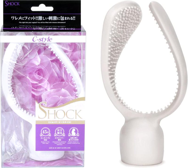 Shock C-Style Aufsatz für Stabvibrator (Wand)