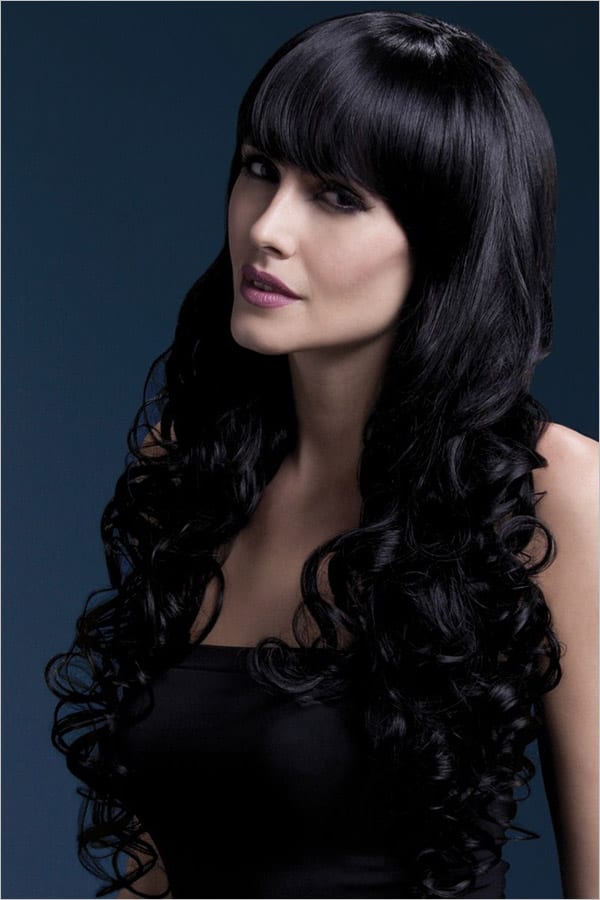 Fever Wigs Isabelle | Perruque synthétique avec longue chevelure noire