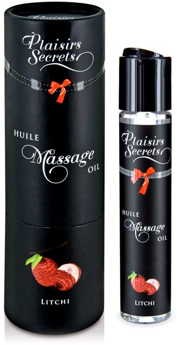 Plaisirs Secrets | Huile de massage comestible | Litchi
